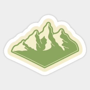 Mountain Range Sticker